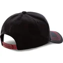 capslab-looney-tunes-coy3-coyote-schwarze-snapback-curved-cap