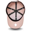shapka-izvita-roza-reguliruem-9twenty-dryera-packable-na-los-angeles-dodgers-mlb-ot-new-era