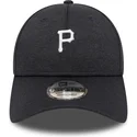 shapka-izvita-cherna-reguliruem-9forty-shadow-tech-na-pittsburgh-pirates-mlb-ot-new-era