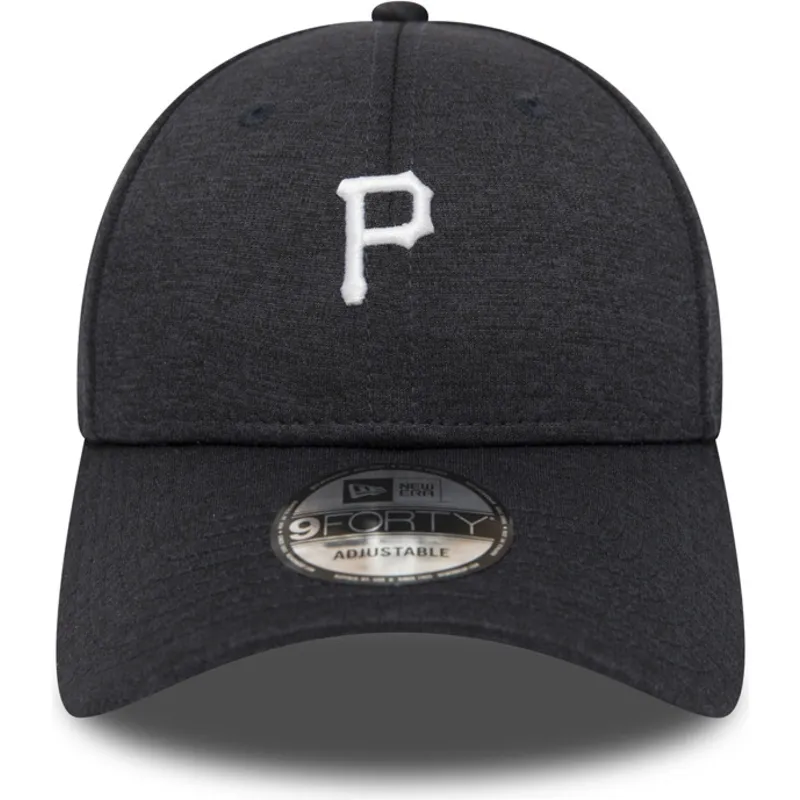 shapka-izvita-cherna-reguliruem-9forty-shadow-tech-na-pittsburgh-pirates-mlb-ot-new-era