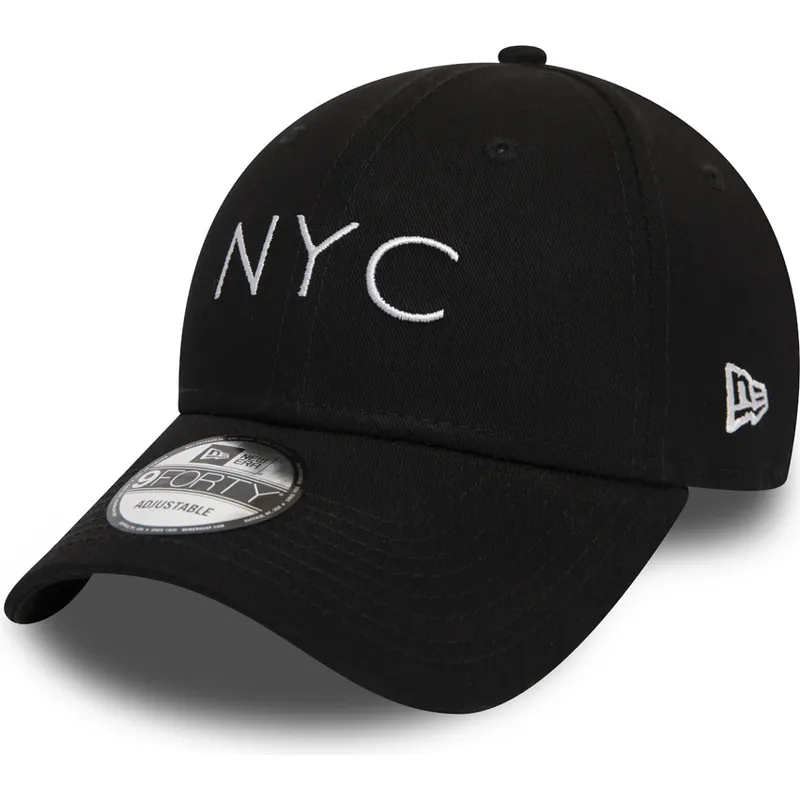shapka-izvita-cherna-reguliruem-9forty-essential-nyc-ot-new-era