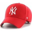 shapka-izvita-chervena-reguliruem-za-deca-mvp-na-new-york-yankees-mlb-ot-47-brand