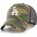 trucker-cap-camouflage-mit-weissem-logo-mvp-branson-von-los-angeles-dodgers-mlb-von-47-brand