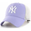 shapka-izvita-traker-violetka-snapbek-lavanda-mvp-flagship-na-new-york-yankees-mlb-ot-47-brand