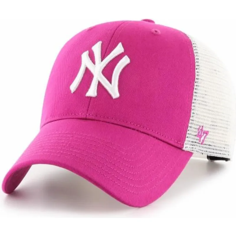 shapka-izvita-traker-roza-snapbek-mvp-flagship-na-new-york-yankees-mlb-ot-47-brand