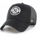 shapka-izvita-traker-cherna-snapbek-clean-up-porter-na-new-york-yankees-mlb-ot-47-brand