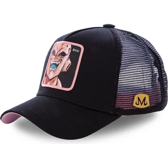Schwarze Trucker-Kappe Kid Buu BUU Dragon Ball von Capslab