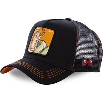 schwarze-trucker-kappe-androide-c-16-c16b-dragon-ball-von-capslab