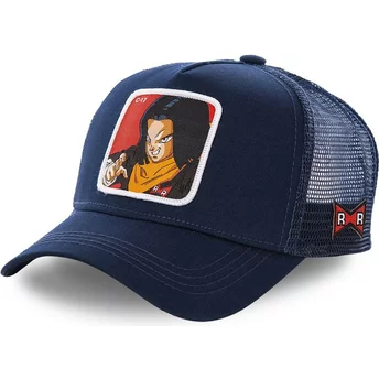 Capslab Android C-17 C17A Dragon Ball Navy Blue Trucker Hat