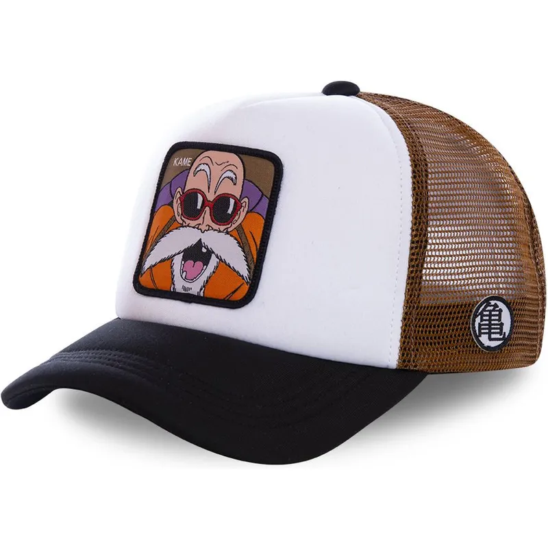 shapka-izvita-traker-byala-snapbek-kam3m-majstor-roshi-dragon-ball-ot-capslab shapka-izvita-traker-byala-snapbek-kam3m-majstor-roshi-dragon-ball-ot-capslab