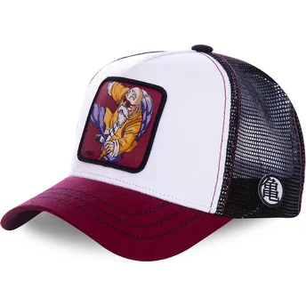 capslab-dragon-ball-master-roshi-kam7-trucker-cap-in-weiss-schwarz-und-rot