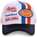 weisse-und-orangefarbene-trucker-kappe-mcqora-von-von-dutch