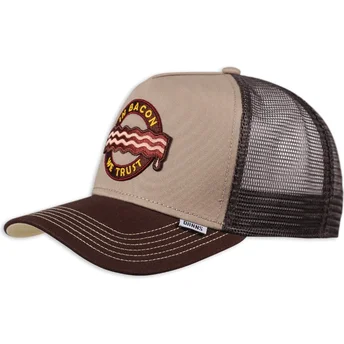 Djinns brun trucker kasket Food Bacon