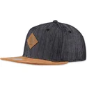 shapka-ploska-cherna-snapbek-linen-2015-ot-djinns
