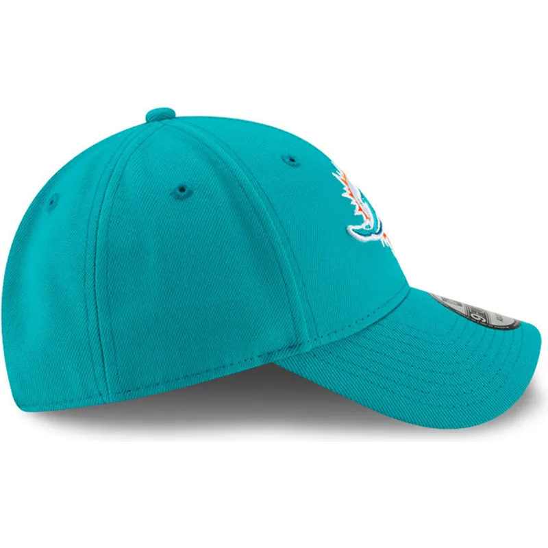 shapka-izvita-sinya-reguliruema-9forty-the-league-na-miami-dolphins-nfl-ot-new-era