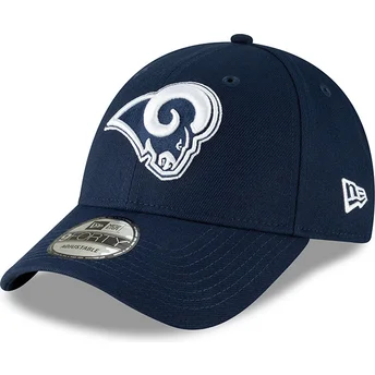 shapka-izvita-sinya-reguliruem-9forty-the-league-na-los-angeles-rams-nfl-ot-new-era