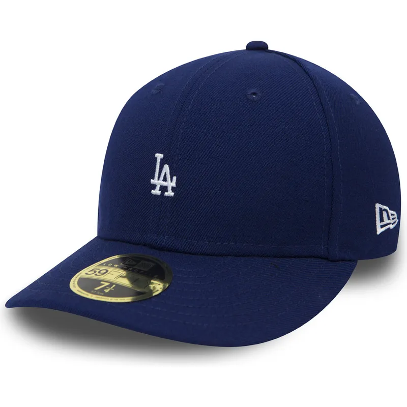 shapka-ploska-sinya-prilepnala-59fifty-low-profile-mini-na-los-angeles-dodgers-mlb-ot-new-era