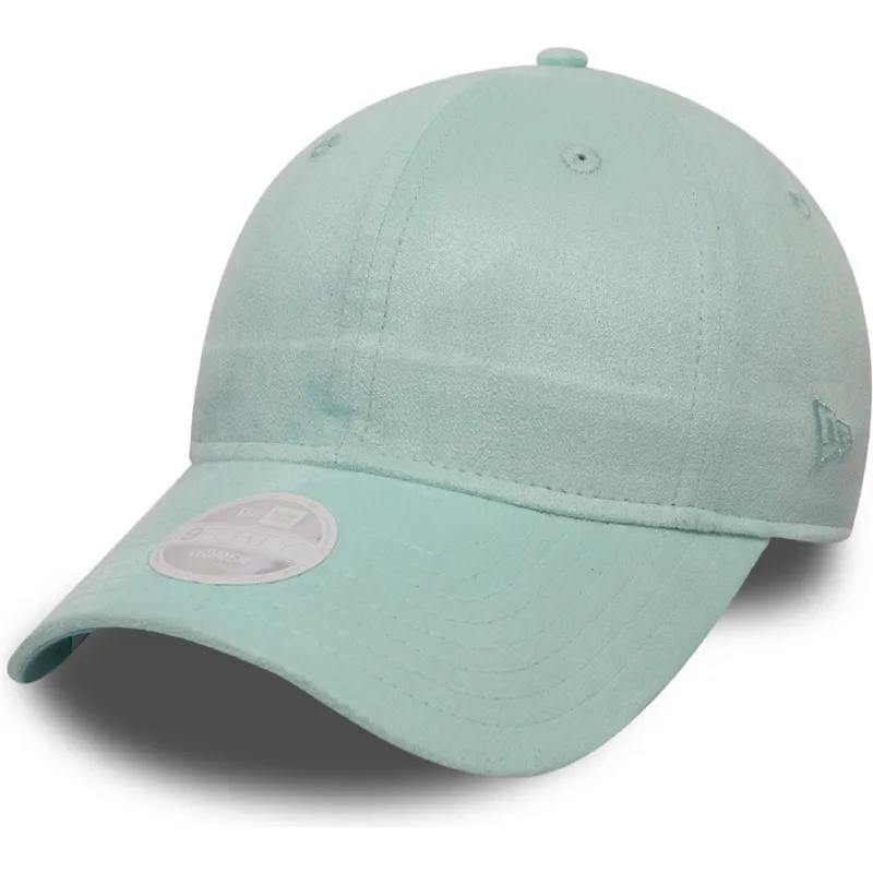 9forty-soft-suede-blaue-verstellbare-kappe-mit-gebogenem-schirm-von-new-era