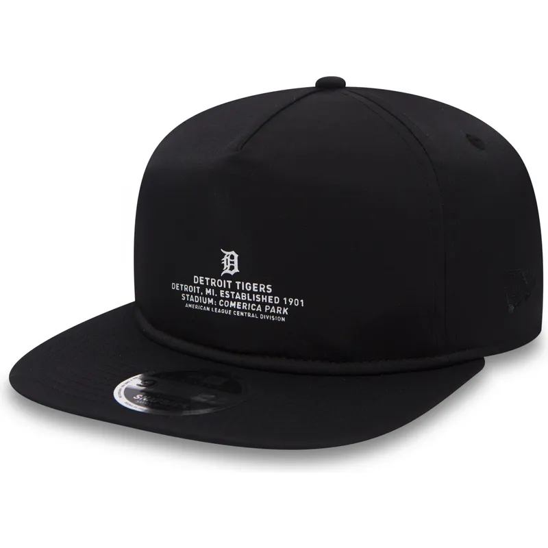 shapka-ploska-cherna-snapbek-9fifty-monochrome-script-na-detroit-tigers-mlb-ot-new-era
