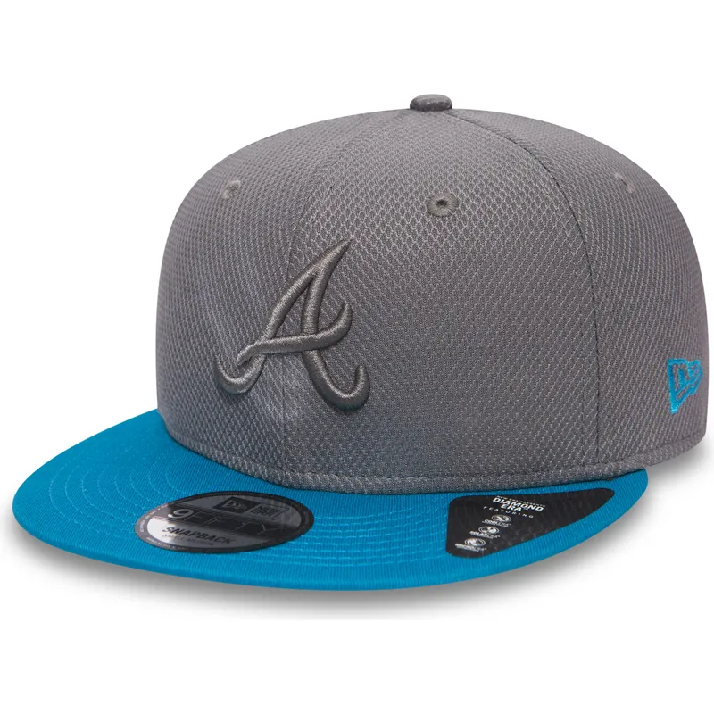 shapka-ploska-siv-snapbek-9fifty-essential-diamond-era-na-atlanta-braves-mlb-ot-new-era