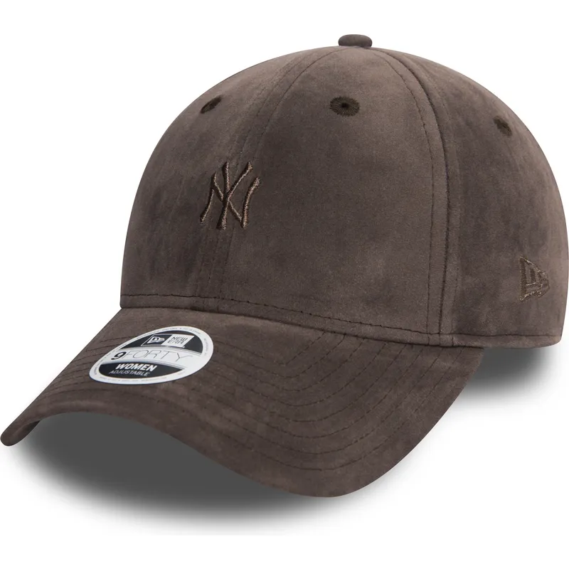 shapka-izvita-siv-reguliruem-9forty-felt-na-new-york-yankees-mlb-ot-new-era