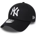 new-era-curved-brim-velcroyouth-9forty-essential-new-york-yankees-mlb-black-adjustable-cap