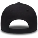 shapka-izvita-cherna-reguliruem-za-deca-velcro-9forty-essential-na-new-york-yankees-mlb-ot-new-era