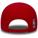 shapka-izvita-chervena-reguliruem-za-deca-9forty-essential-na-chicago-bulls-nba-ot-new-era
