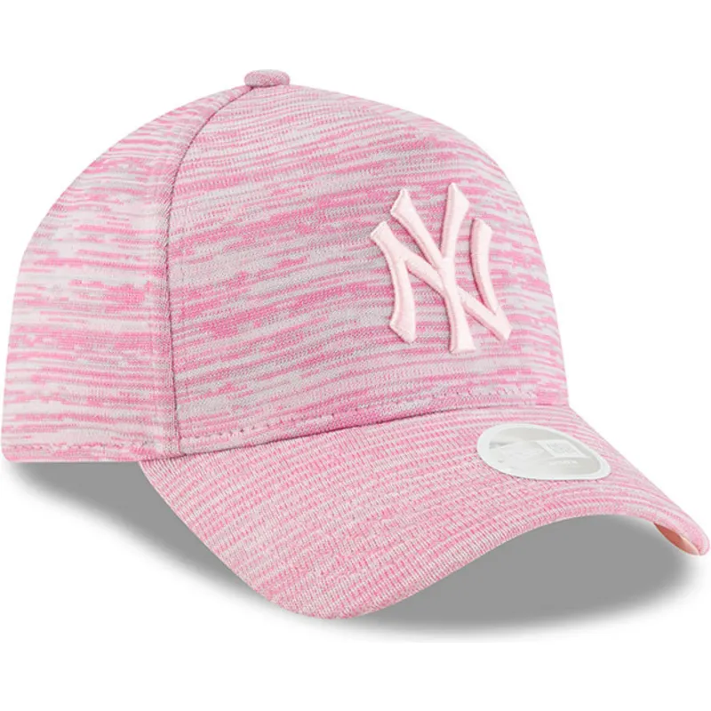 shapka-izvita-roza-snapbek-ajustable-9forty-a-frame-engineered-fit-na-new-york-yankees-mlb-ot-new-era