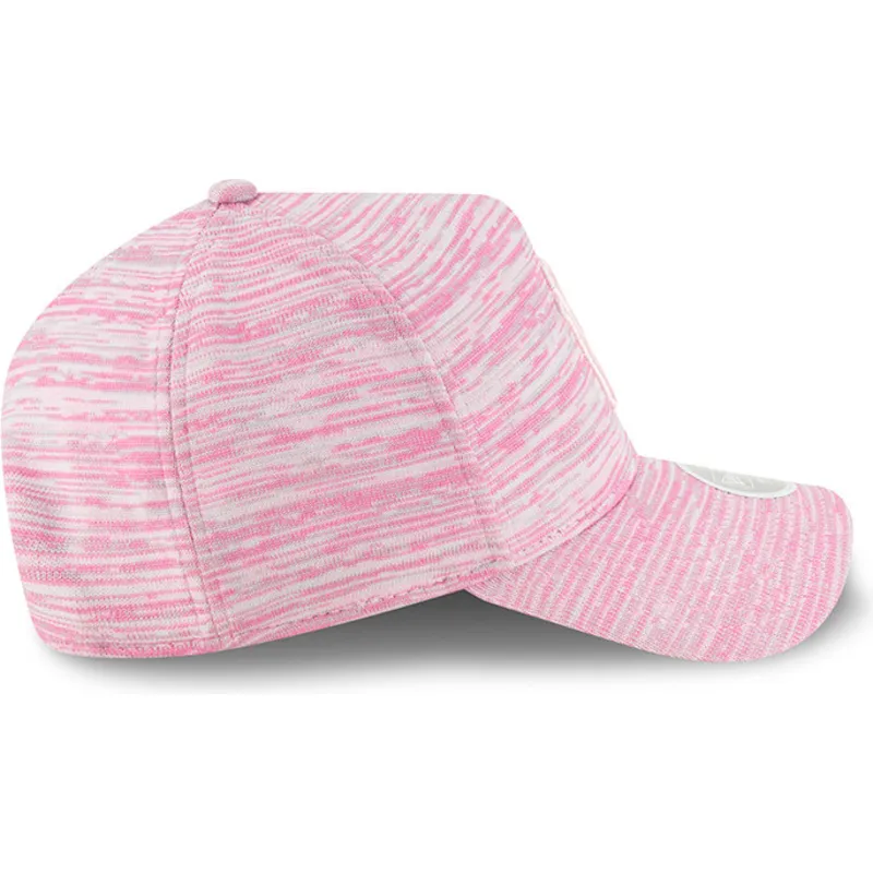 shapka-izvita-roza-snapbek-ajustable-9forty-a-frame-engineered-fit-na-new-york-yankees-mlb-ot-new-era