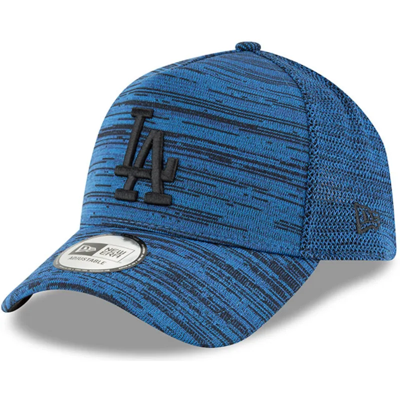 shapka-izvita-sinya-snapbek-ajustable-9forty-a-frame-engineered-fit-na-los-angeles-dodgers-mlb-ot-new-era