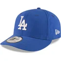 shapka-izvita-sinya-snapbek-9fifty-nylon-pre-curved-fit-na-los-angeles-dodgers-mlb-ot-new-era