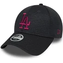 shapka-izvita-siv-reguliruem-rosa-9forty-essential-jersey-na-los-angeles-dodgers-mlb-ot-new-era