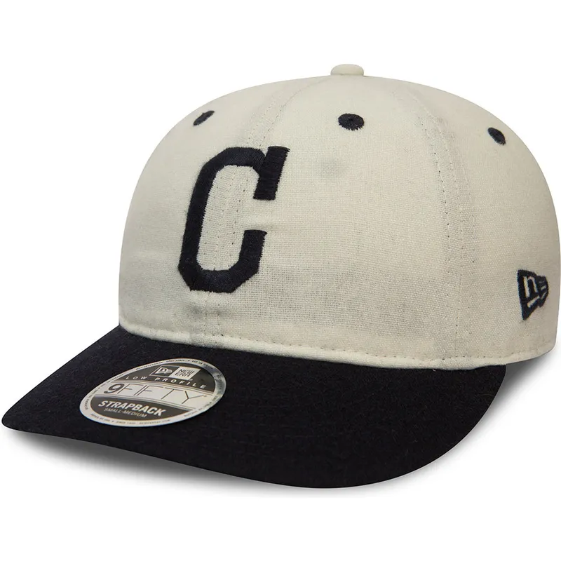 shapka-ploska-byala-reguliruem-9fifty-low-profile-flannel-na-cleveland-indians-mlb-ot-new-era shapka-ploska-byala-reguliruem-9fifty-low-profile-flannel-na-cleveland-indians-mlb-ot-new-era