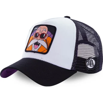 Шапка извита шапка тракер бяла снапбек Master Roshi KAM4 Dragon Ball Майстор Роши Dragon Ball от Capslab