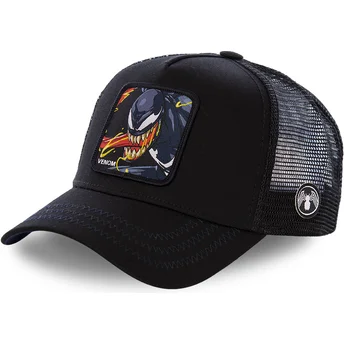 capslab-venom-ven2-marvel-comics-black-trucker-hat