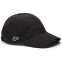 casquette-courbee-noire-ajustable-basic-dry-fit-lacoste