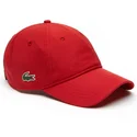 shapka-izvita-chervena-reguliruem-basic-dry-fit-ot-lacoste