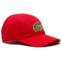shapka-izvita-chervena-reguliruem-big-croc-gabardine-ot-lacoste