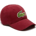 shapka-izvita-chervena-reguliruem-big-croc-gabardine-ot-lacoste