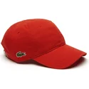 shapka-izvita-chervena-reguliruem-basic-side-crocodile-ot-lacoste
