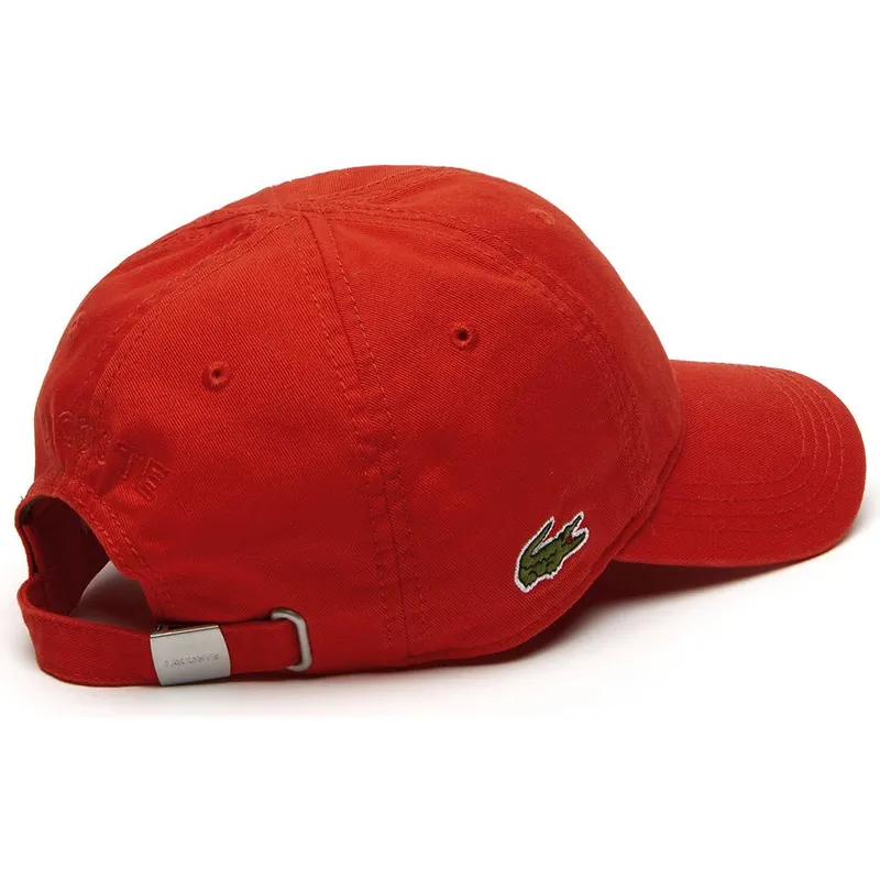 shapka-izvita-chervena-reguliruem-basic-side-crocodile-ot-lacoste