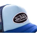 shapka-izvita-traker-sinya-reguliruem-fao-blu-ot-von-dutch