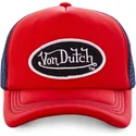 von-dutch-fao-red-rote-und-blaue-trucker-kappe