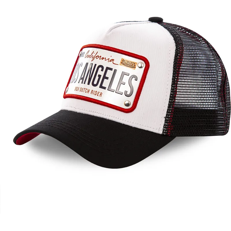 shapka-izvita-traker-byala-reguliruem-placa-los-angeles-los1-ot-von-dutch