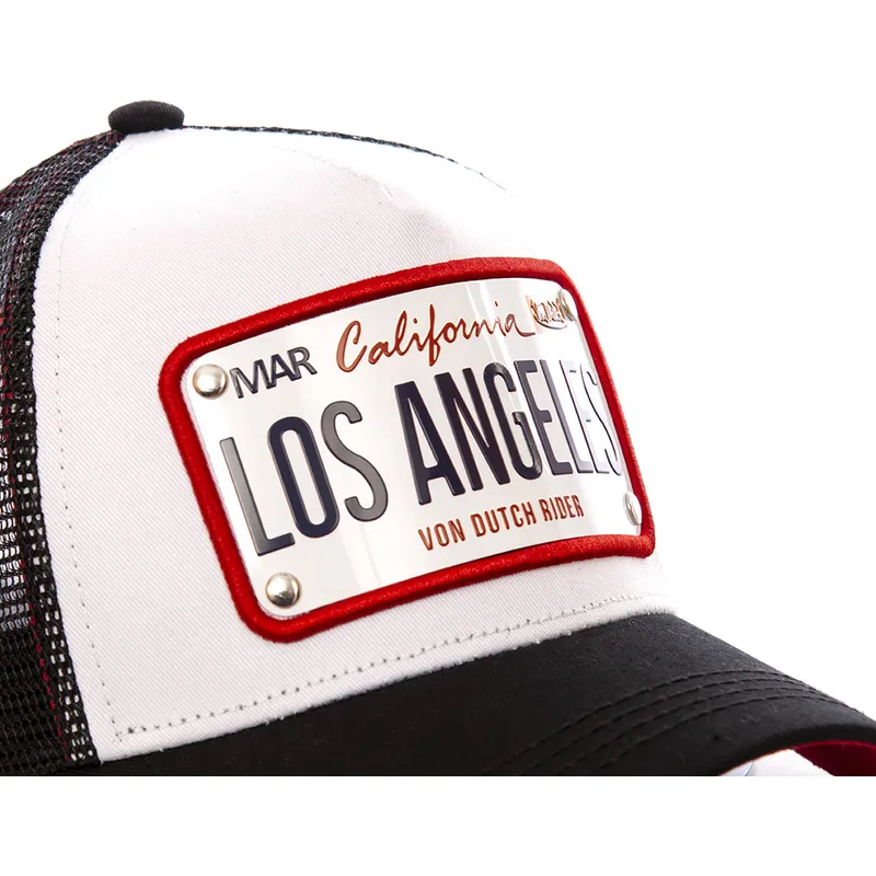 shapka-izvita-traker-byala-reguliruem-placa-los-angeles-los1-ot-von-dutch