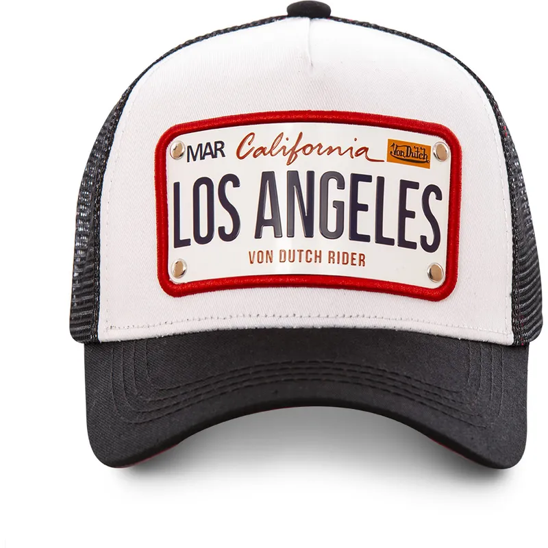 shapka-izvita-traker-byala-reguliruem-placa-los-angeles-los1-ot-von-dutch
