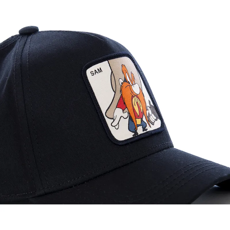 shapka-izvita-cherna-snapbek-sam3-sam-bigotes-looney-tunes-ot-capslab
