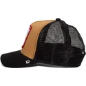 gorra-trucker-marron-y-negra-castor-two-beavers-de-goorin-bros