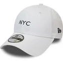 shapka-izvita-byala-reguliruem-9forty-seasonal-nyc-ot-new-era